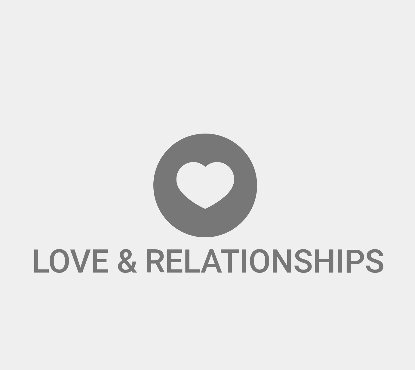 Love & Relationships